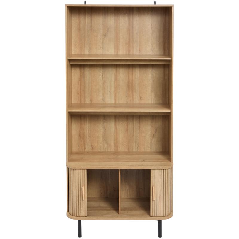 Design boekenkast met schuifdeuren - 4