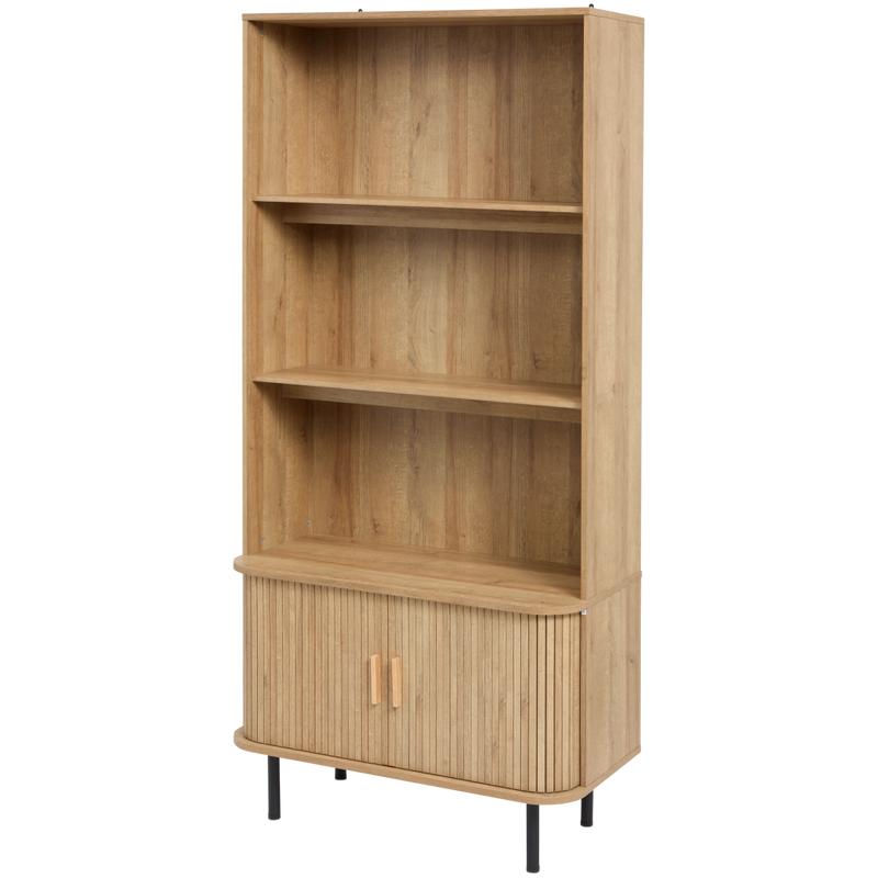 Design boekenkast met schuifdeuren - 3