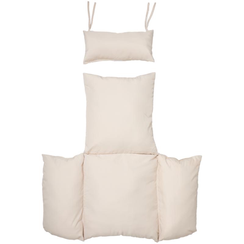 Hangstoel met standaard - bruin - 9