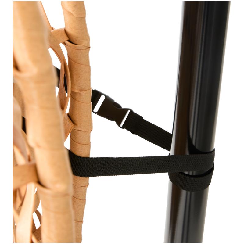 Hangstoel met standaard - bruin - 7