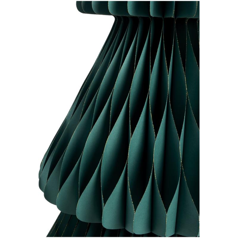 Papieren kerstboom XL - groen - 3