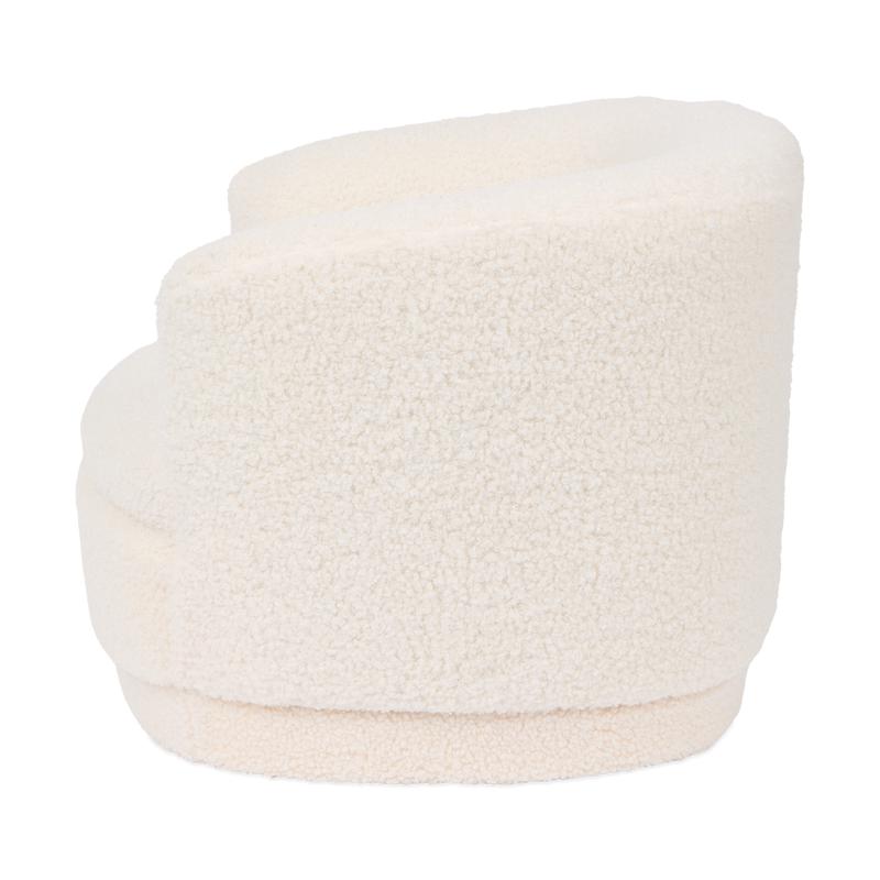 Kinderstoel Bouclé - wit - 4