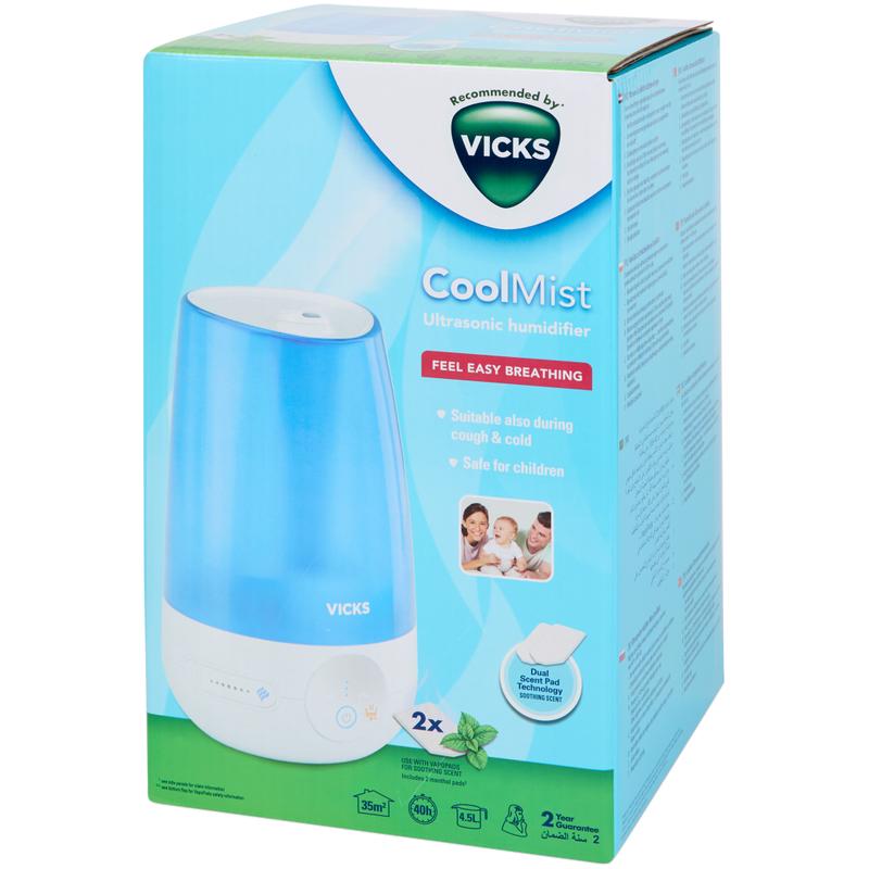 Vicks luchtbevochtiger ultrasoon - 10