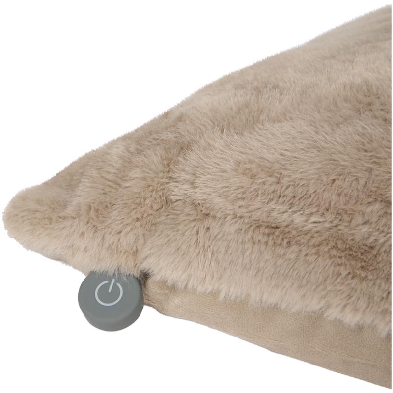 Warmtekussens set van 2 - taupe - 6