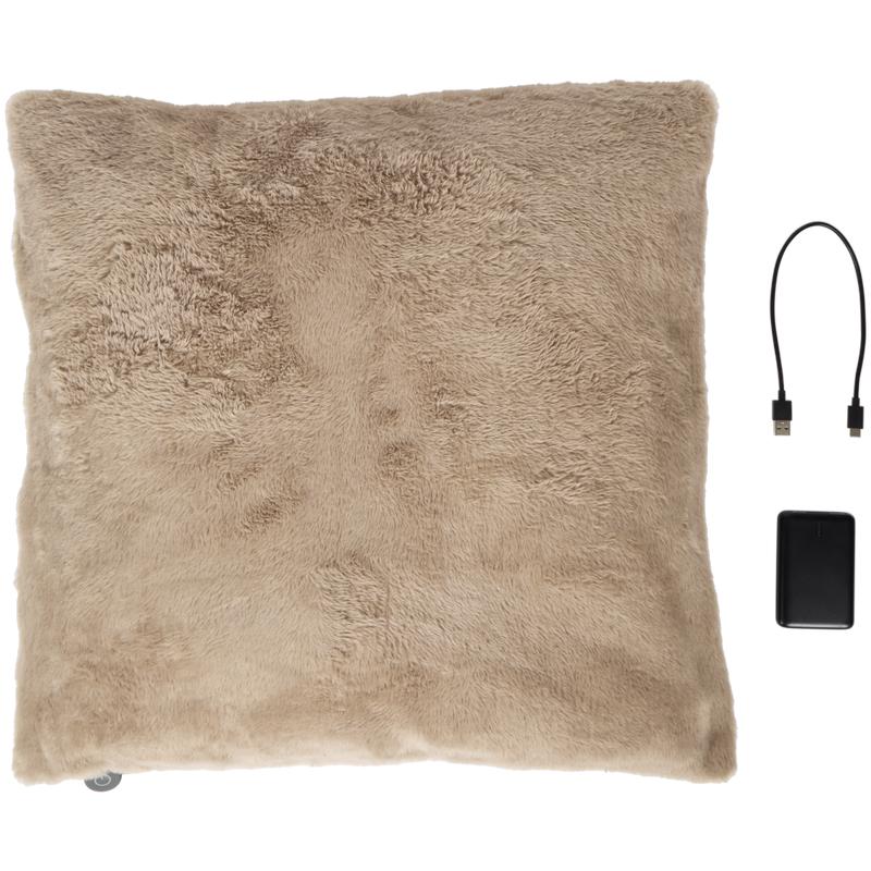 Warmtekussens set van 2 - taupe - 5