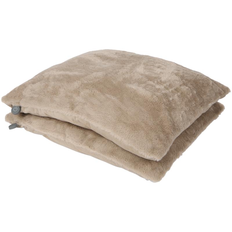 Warmtekussens set van 2 - taupe - 2