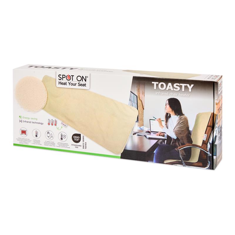 Spot On infrarood stoelverwarmer Toasty - Crèmewit - 7