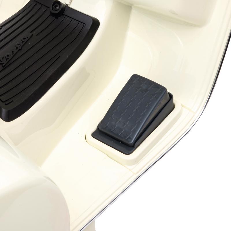 Vespa kinderscooter - crème-wit - 8