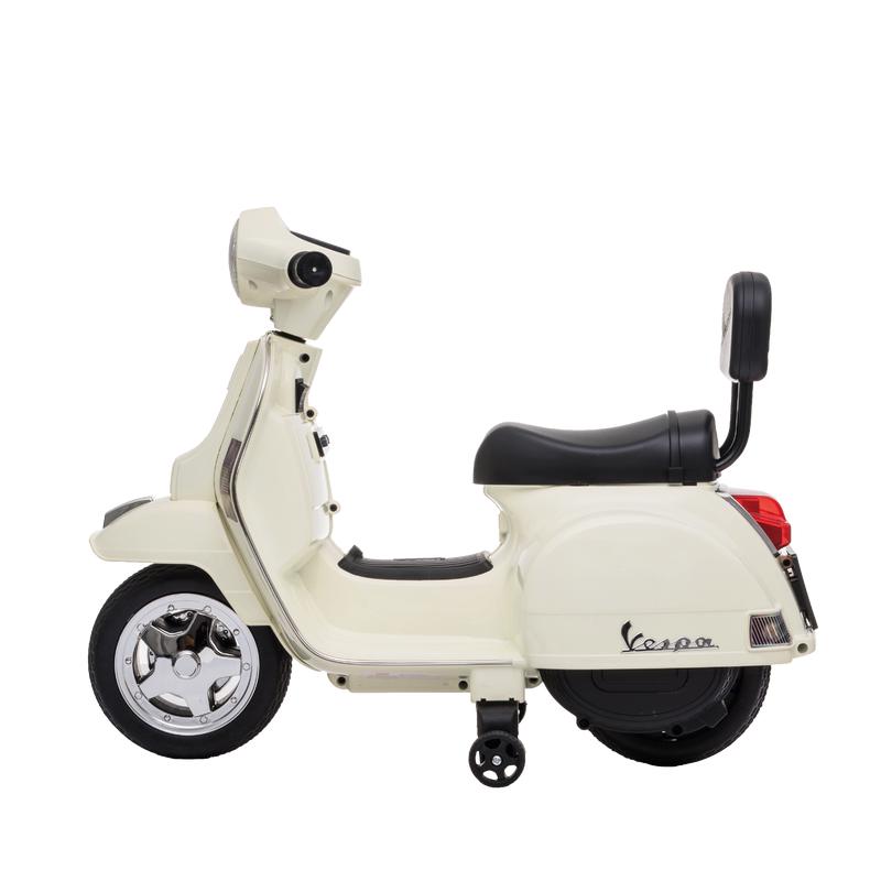 Vespa kinderscooter - crème-wit - 3