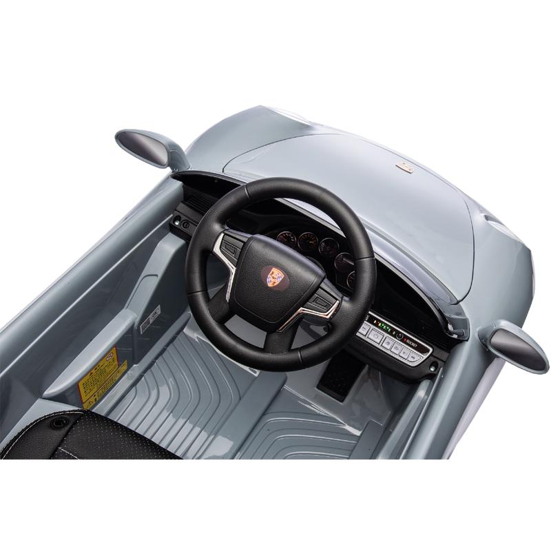 Elektrische kinderauto RUF CTR 3 S505 - grijs - 6