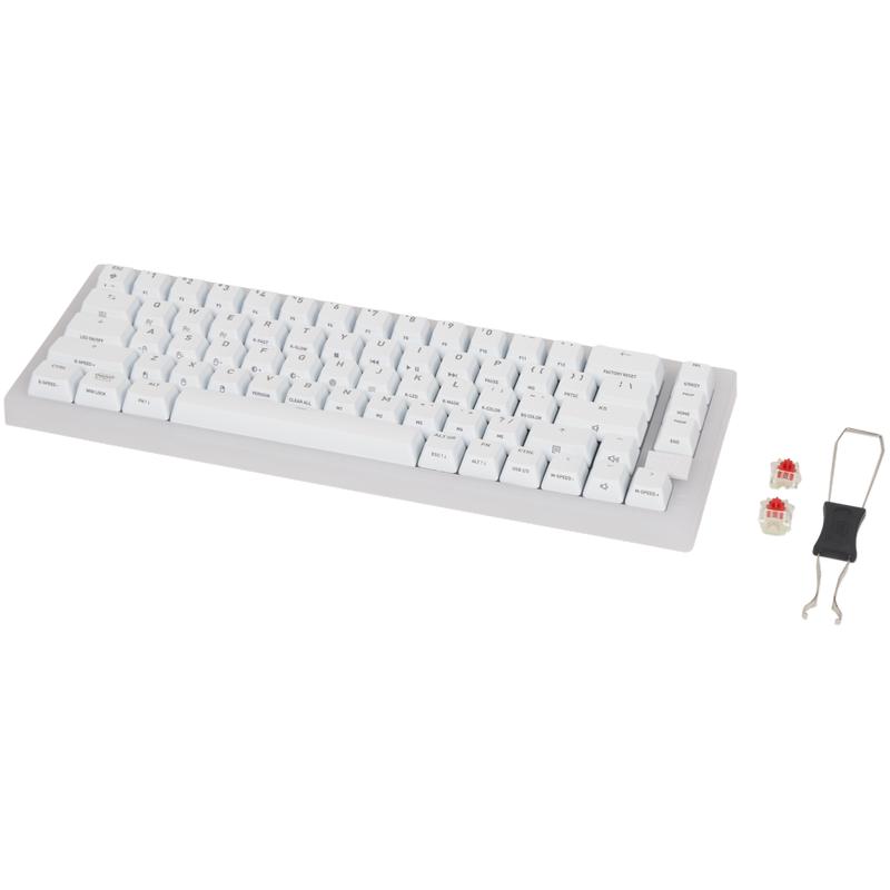 CHERRY XTRFY K5V2 compact gamingtoetsenbord - wit - 3