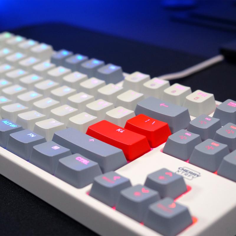 Cherry XTRFY mechanisch gamingtoetsenbord K4V2 RGB TKL Retro - 8