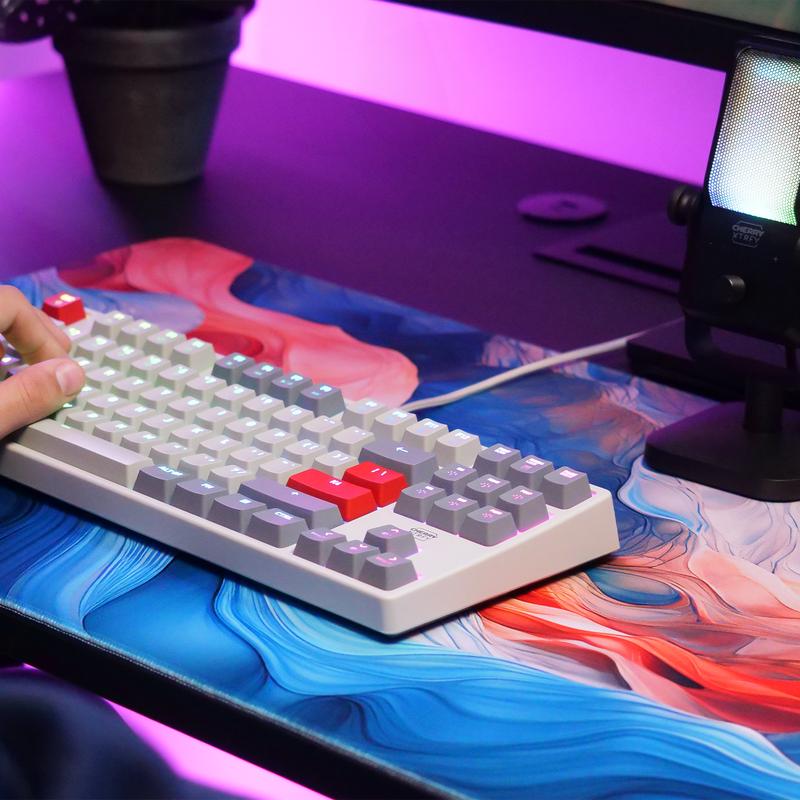 Cherry XTRFY mechanisch gamingtoetsenbord K4V2 RGB TKL Retro - 3