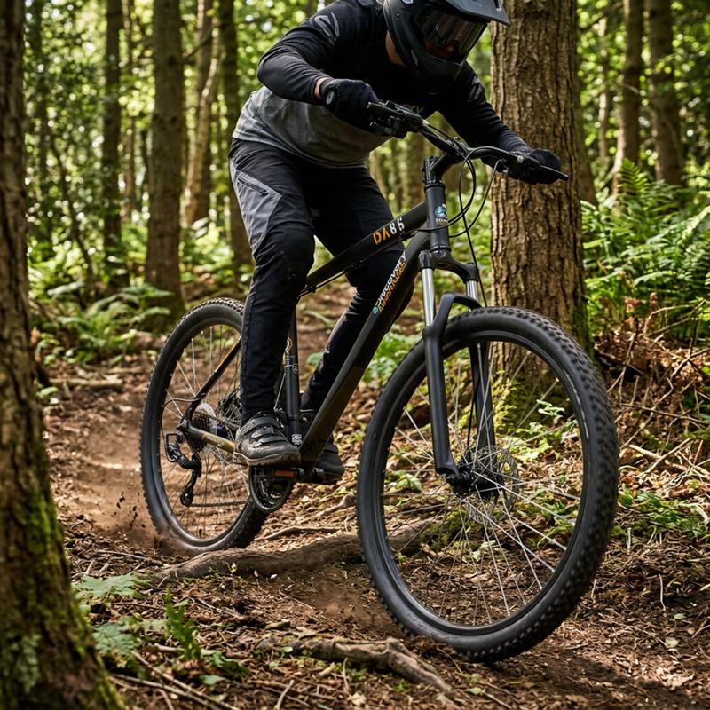 Mountainbike - matzwart - 1