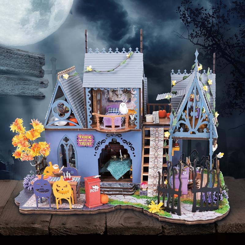 Crafts & Co miniatuur huisje - Halloween editie - 8