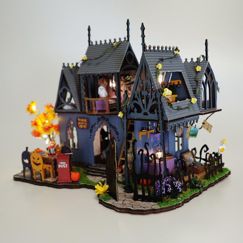 Crafts & Co miniatuur huisje - Halloween editie - 7