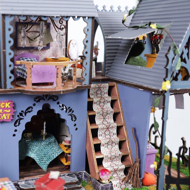Crafts & Co miniatuur huisje - Halloween editie - 4