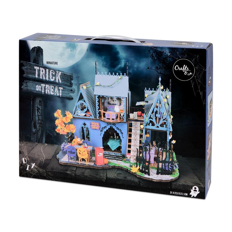 Crafts & Co miniatuur huisje - Halloween editie - 9