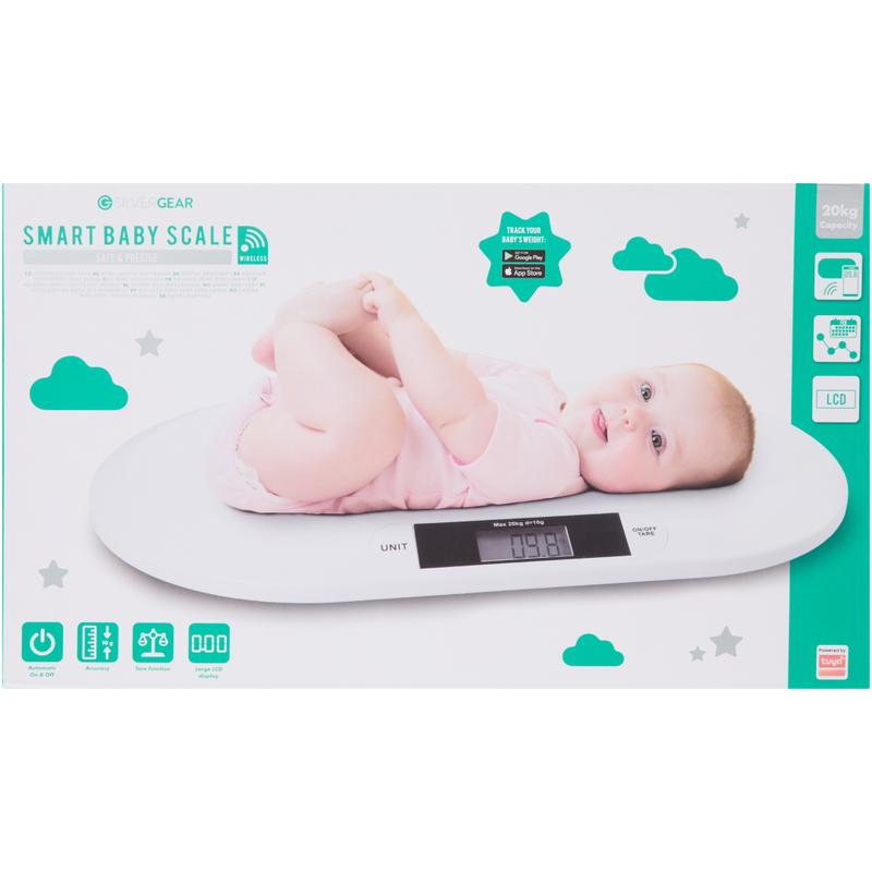 Silvergear smart babyweegschaal - wit - 7