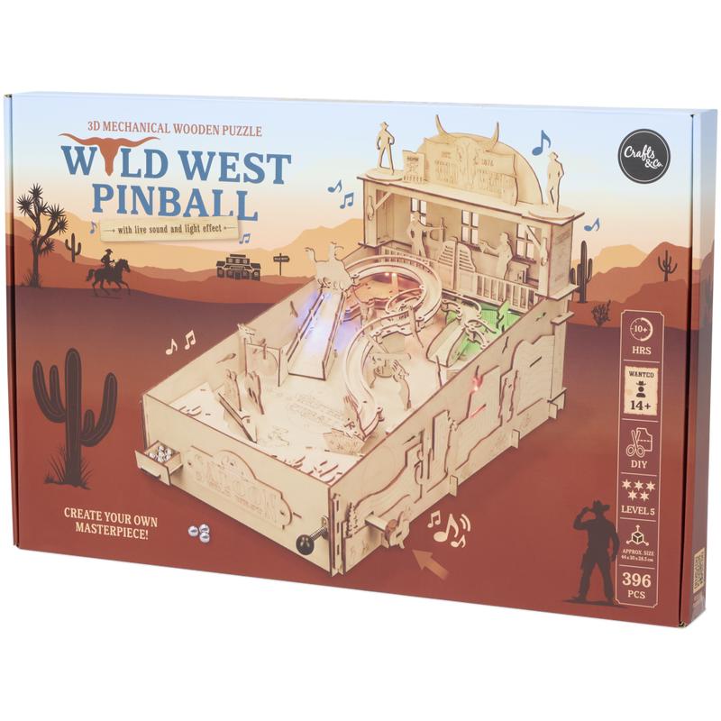Crafts & Co Wild West houten flipperkast bouwpakket - 10