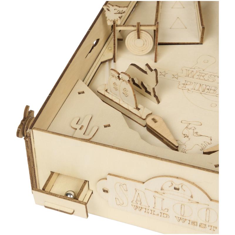 Crafts & Co Wild West houten flipperkast bouwpakket - 8