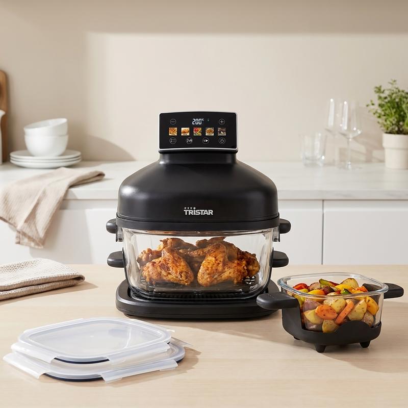 Tristar Crispy Glass airfryer - 1