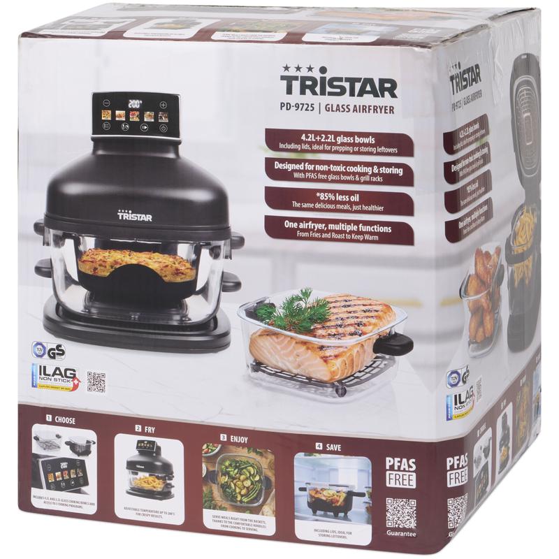 Tristar Crispy Glass airfryer - 15