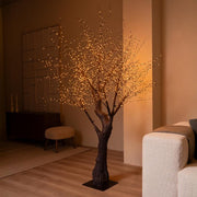 Lichtboom met goudkleurige ledlampjes - 1