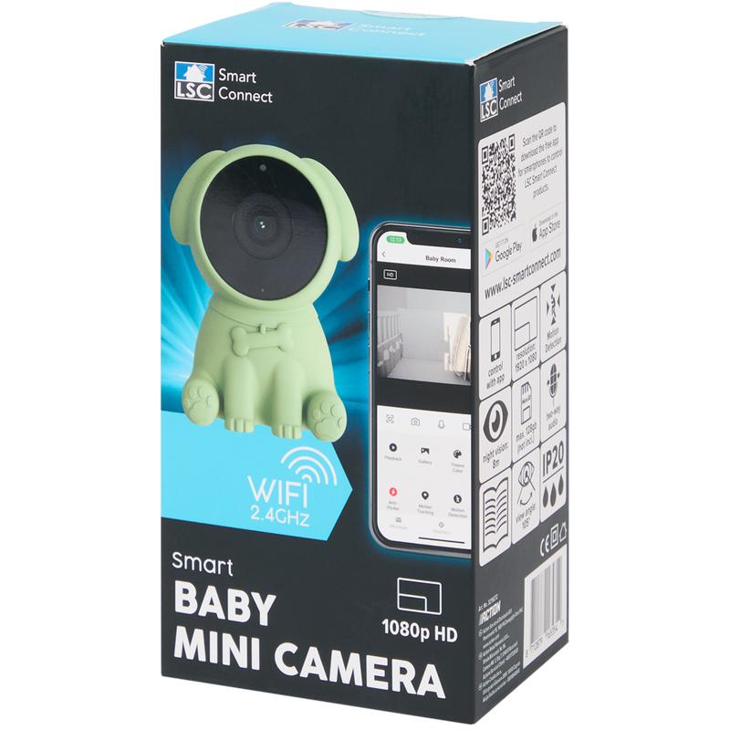 LSC Smart Connect babyfoon met camera - groen - 10