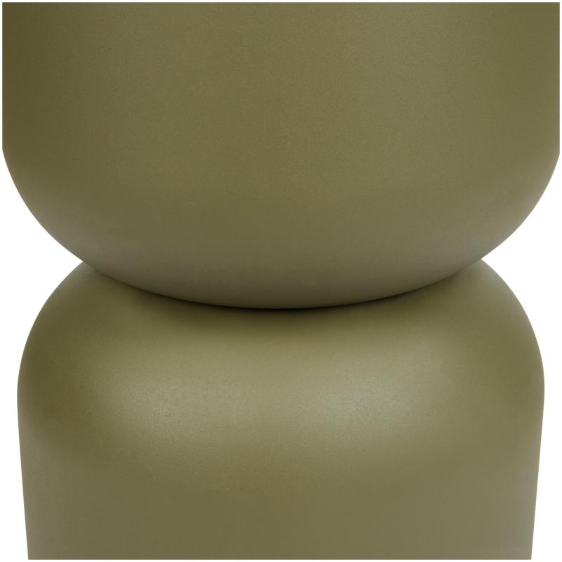 Metalen diabolo bijzettafel - groen - 5