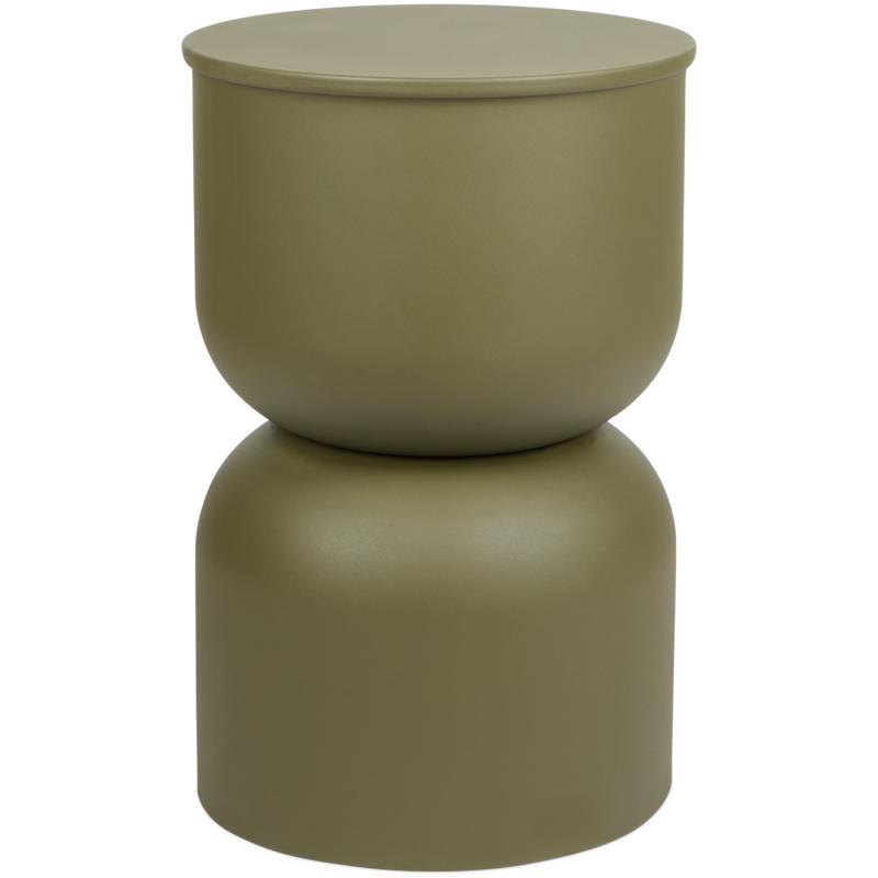 Metalen diabolo bijzettafel - groen - 2