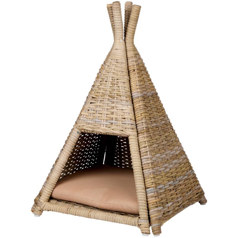 Kattenmand tipi met kussen - 2