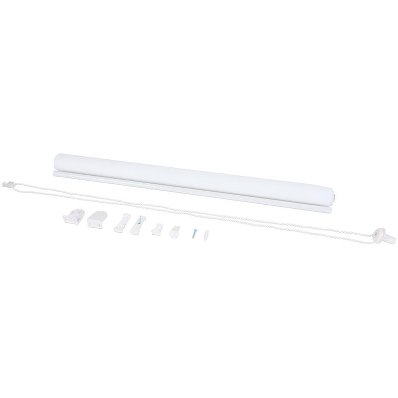 Lichtdoorlatend rolgordijn – 80 x 160 cm - wit - 6