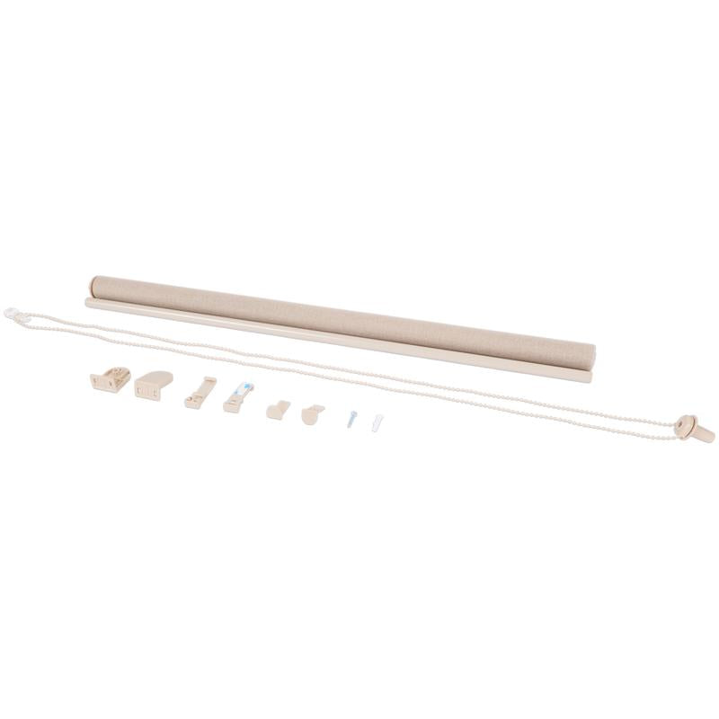 Lichtdoorlatend rolgordijn – 80 x 160 cm - taupe - 7