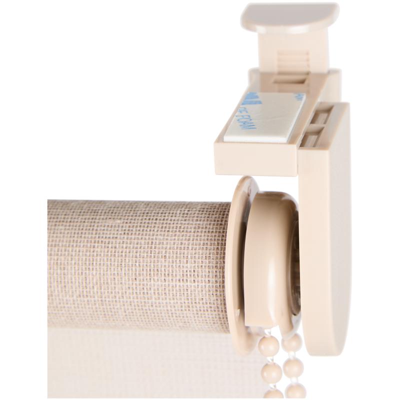 Lichtdoorlatend rolgordijn – 120 x 160 cm - taupe - 5