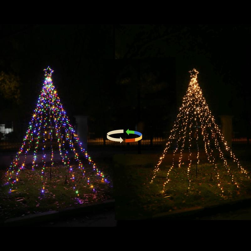 XXL Led-kerstboom voor buiten - 2