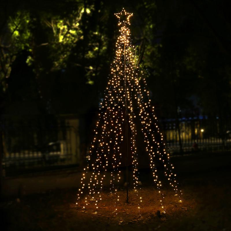 XXL Led-kerstboom voor buiten - 4