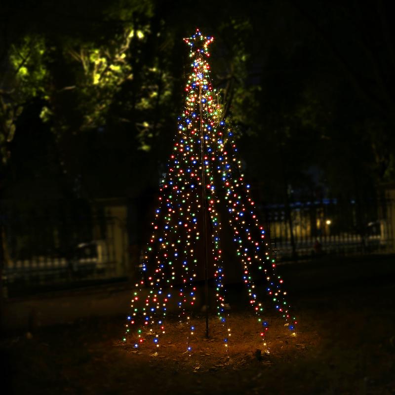 XXL Led-kerstboom voor buiten - 1