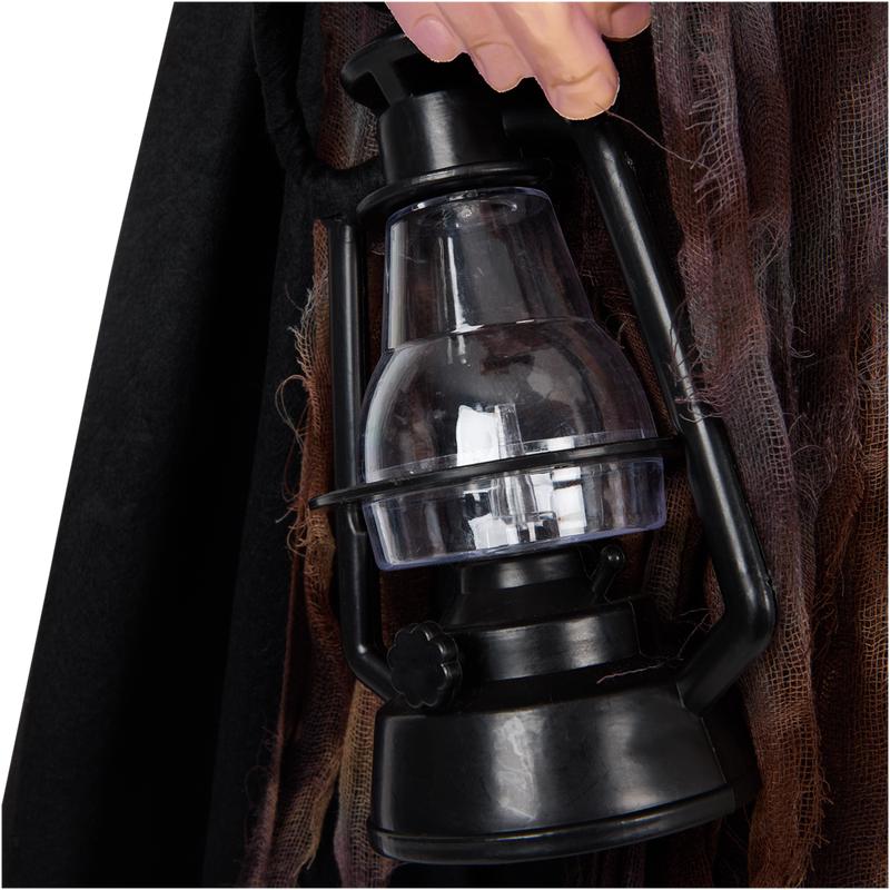 Halloween skelet Magere Hein met licht en geluid - 11