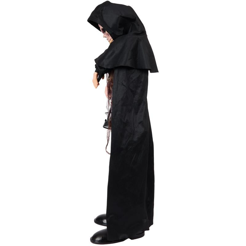 Halloween skelet Magere Hein met licht en geluid - 8