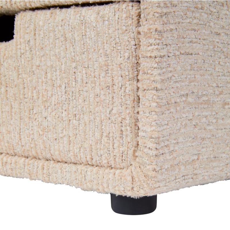 Nachtkastje chenille - taupe - 6