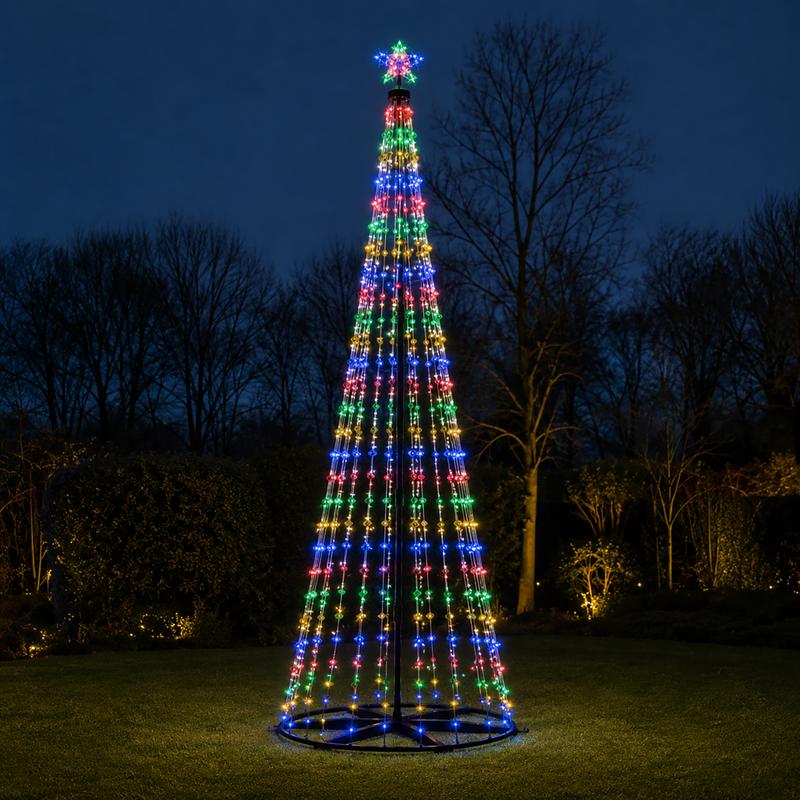 XXL led-kerstboom voor buiten - 2