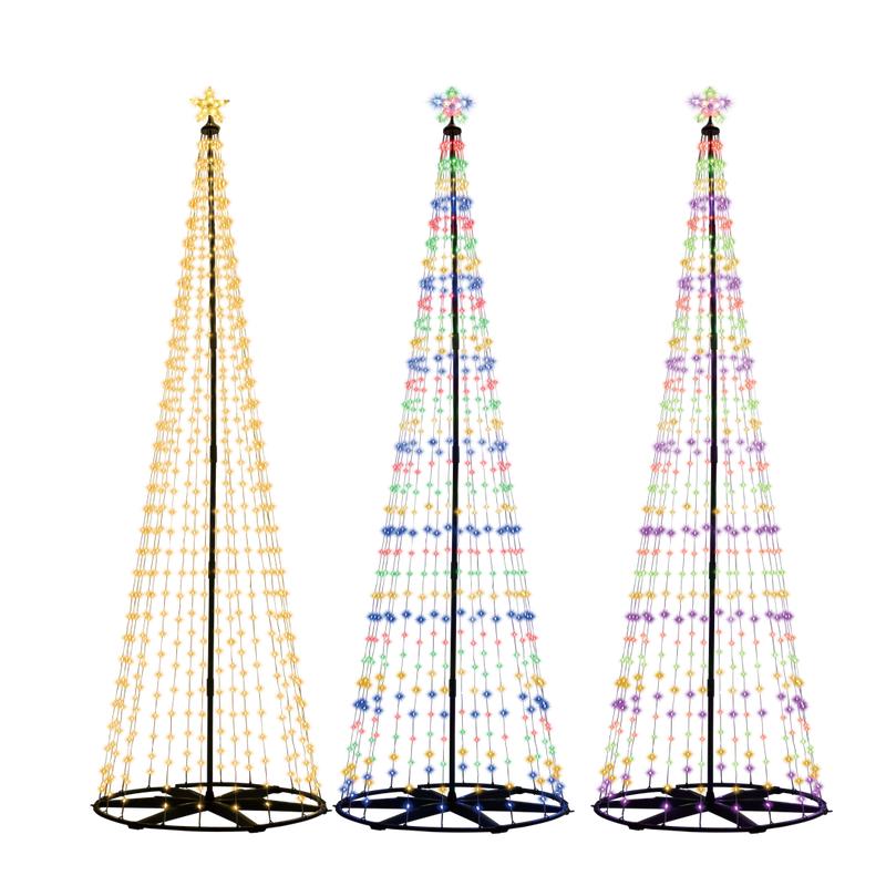 XXL led-kerstboom voor buiten - 3