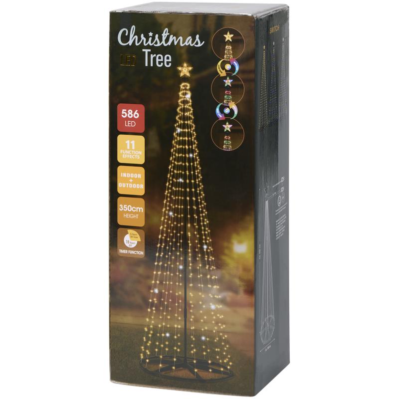 XXL led-kerstboom voor buiten - 9