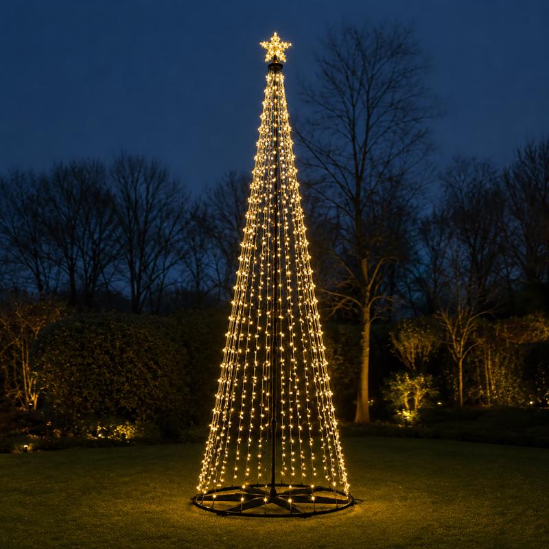 XXL led-kerstboom voor buiten - 1