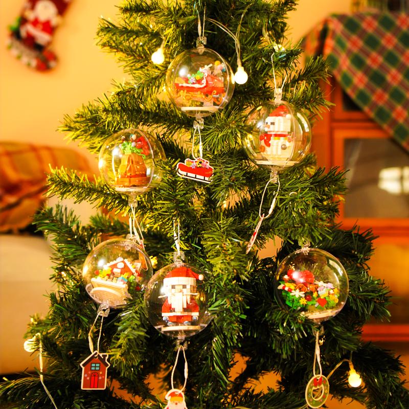 DIY kerstdecoratie – bouw je eigen kerstballen met 6 figuren - 1