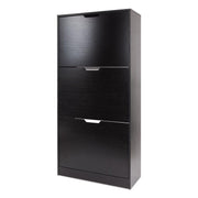 Schoenenkast 3-laags - zwart - 1