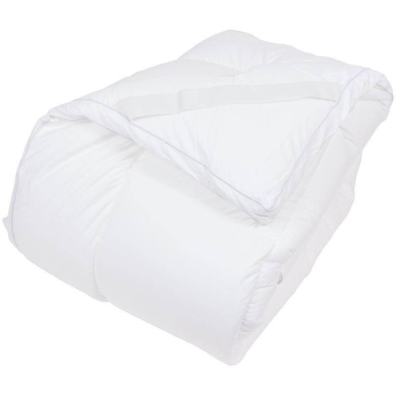 Premium percal katoen topper - wit - 10