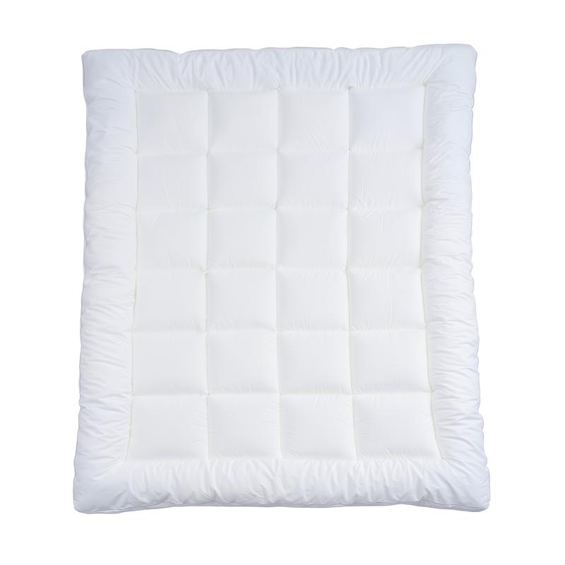 Premium percal katoen topper - wit - 3