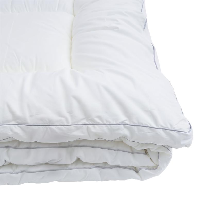 Premium percal katoen topper - wit - 6